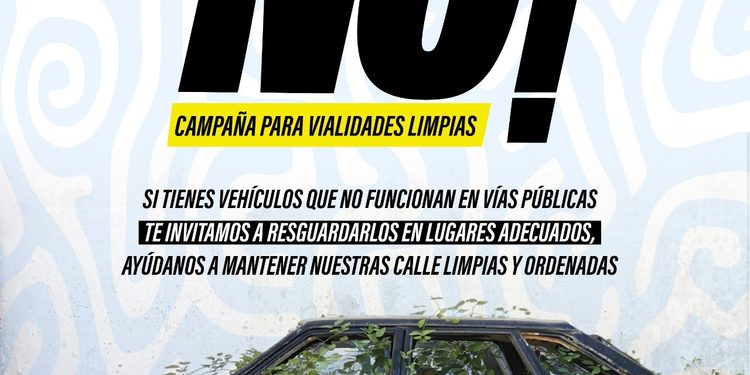 ¡Ayúdanos a mantener vialidades limpias, seguras y ordenadas!