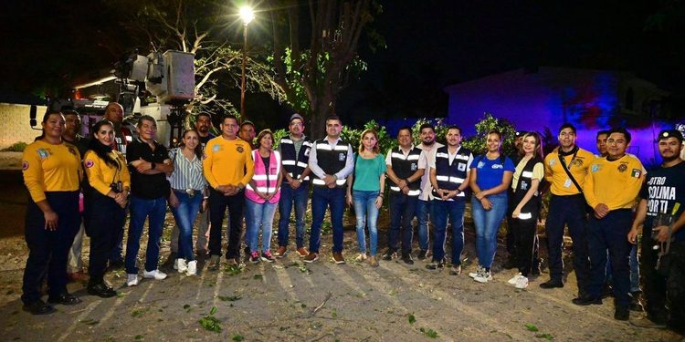 ¡Un Colima más iluminado gracias al #PatrullajeNocturno!
