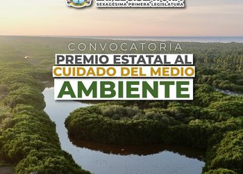 El H. Congreso del Estado de Colima mantiene abierta hasta este 25 de mayo a las 6:00 pm la convocatoria del Premio Estatal al Cuidado del Medio Ambiente.