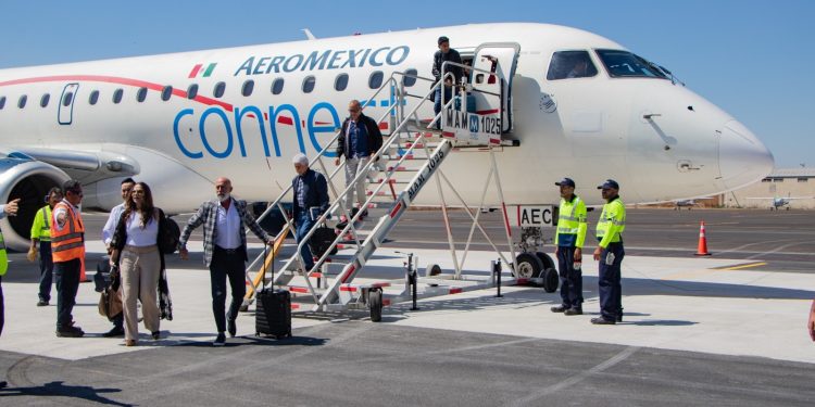 G.C. Aeroméxico regresa vuelo Colima-México al AICM y fortalece conectividad aérea del estado: Subsectur