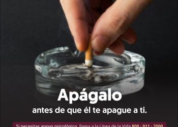 G.C. Cada cigarro que se apaga abre la puerta a una vida con más salud y bienestar.