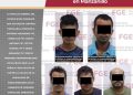 FGE. Cinco hombres son vinculados a proceso por narcomenudeo en Manzanillo