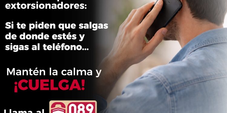 FGE.  CUIDADO ADVIERTE FISCALIA GENERAL SOBRE EXTORSIÓN