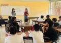FGE. Llevan educación y conciencia a estudiantes: CJM impulsa entornos seguros en telesecundaria