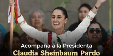 G.C. Escucha el mensaje de la presidenta Claudia Sheinbaum a 2 años del triunfo, este domingo en el Casino de la Feria de Colima