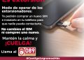 FGE ADVIERTE OTRA FORMA DE EXTORSIÓN