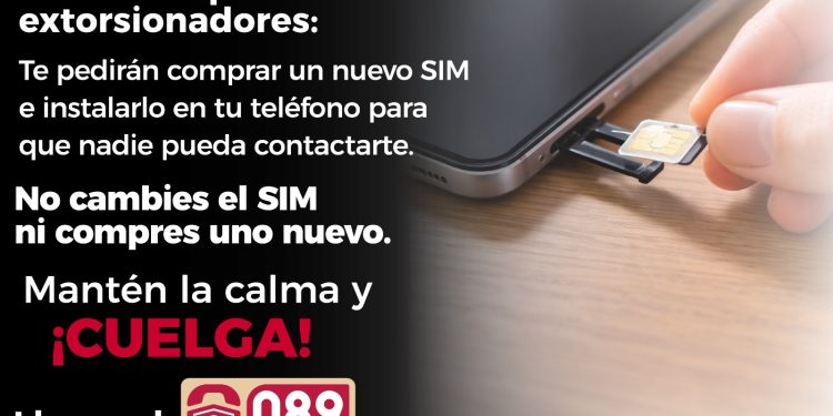 FGE ADVIERTE OTRA FORMA DE EXTORSIÓN