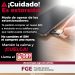 FGE ADVIERTE OTRA FORMA DE EXTORSIÓN