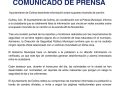 H. ayuntamiento de colima, COMUNICADO DE PRENSA