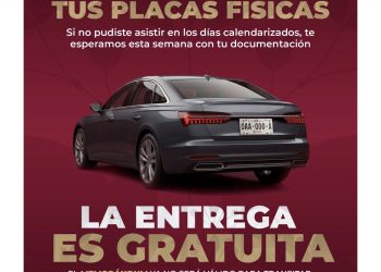 Movilidad Colima amplía periodo para recoger placas físicas, del 26 de mayo al 5 de junio