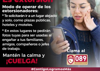 FGE ADVIERTE SOBRE EXTORSIONADORES