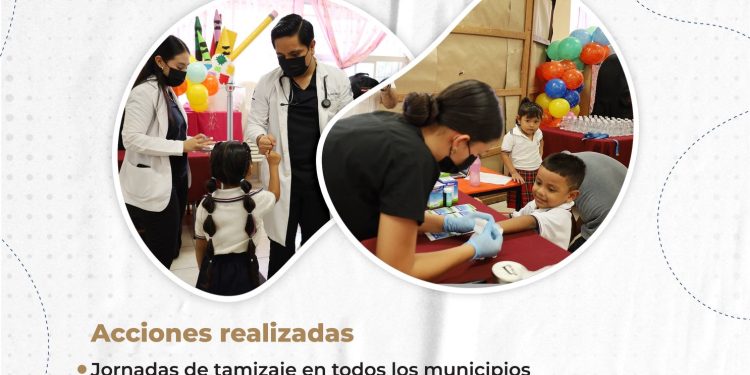 G.C.  Con #OperaciónSaludColimaTamizaje seguimos acercando la salud a donde más importa: nuestras niñas, niños y juventudes de Colima.