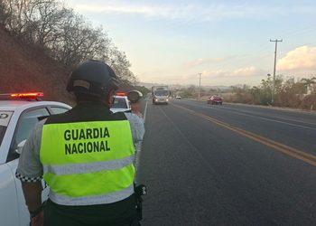 G.C. Instalan operativo Radar en la carretera Armería–Manzanillo para reforzar vigilancia vial