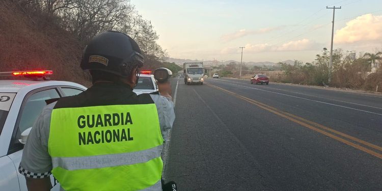 G.C. Instalan operativo Radar en la carretera Armería–Manzanillo para reforzar vigilancia vial