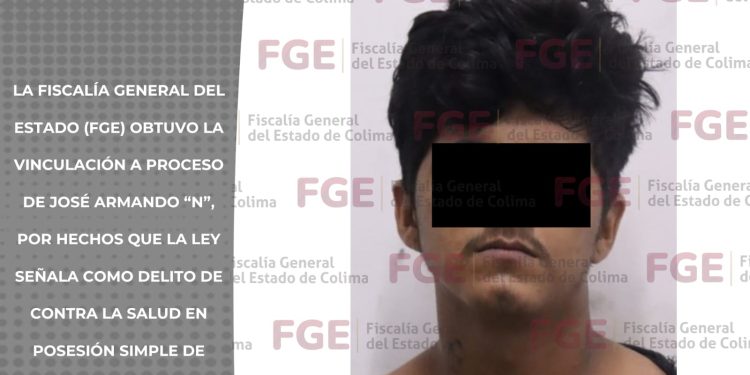 FGE.  Por poseer droga sujeto es vinculado a proceso