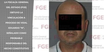 FGE. Por robo de vehículo en Colima, FGE logra vinculación a proceso