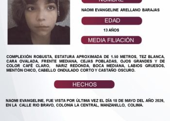 FGE. El Protocolo Estatal Alerta Alba, solicita su apoyo y colaboración para difundir los datos de esta persona que no ha sido localizada.
