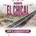 G.C. Después de décadas de abandono, la comunidad de El Chical, en Coquimatlán, ya cuenta con un puente que mejora su día a día.