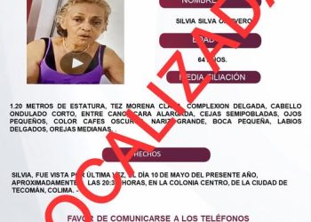 FGE. Silvia ya fue localizada.