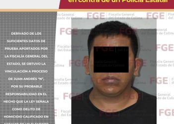 FGE. Vinculan a proceso a hombre por homicidio calificado