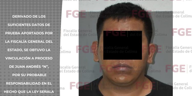 FGE. Vinculan a proceso a hombre por homicidio calificado