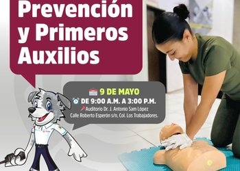 UEPC Colima ofrece curso gratuito Prevención y Primeros Auxilios, este sábado
