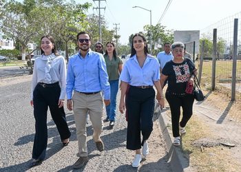 Rosi Bayardo inicia rehabilitación de la entrada principal a Marimar