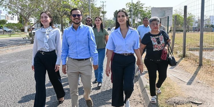 Rosi Bayardo inicia rehabilitación de la entrada principal a Marimar