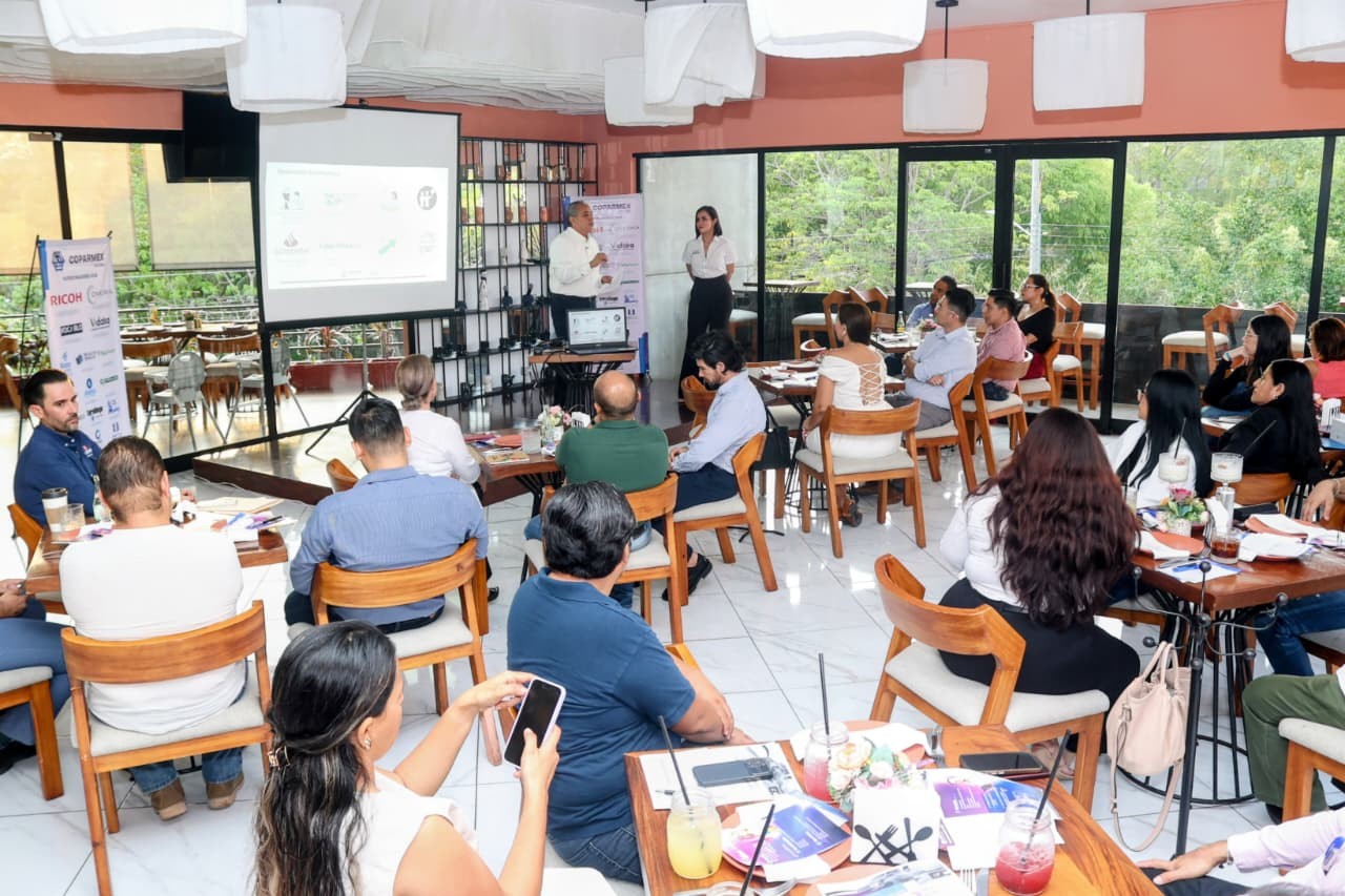 Gobierno de Indira Vizcaíno y Coparmex hacen sinergia para fortalecen el desarrollo empresarial en Colima
