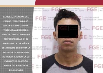 FGE.  Cae otro hombre por narcomenudeo