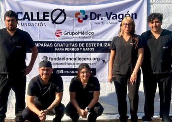 ¡Con Fundación Calle Cero, el Dr. Vagón – Fundación Grupo México llega a Tecomán para cuidar la salud y mejorar la calidad de vida de nuestros perros y gatos!