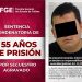 Fiscalía General del Estado obtiene sentencia condenatoria de 55 años de prisión por secuestro agravado