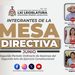 Te compartimos la conformación de la Mesa Directiva que llevará las labores legislativas en este mes de junio.