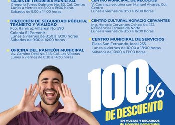 H. ayuntamiento de colima, ¡Todo junio, 100% de descuento en multas y recargos!