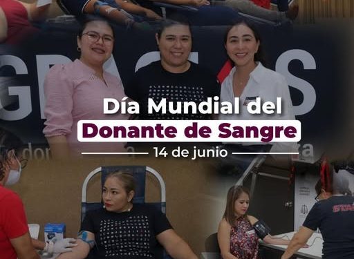 #Efeméride, dia mundial del donante de sangre