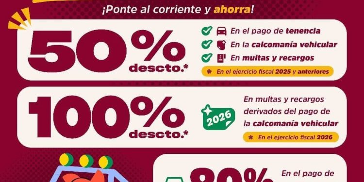 G.C ¡Aún estás a tiempo de ahorrar! Aprovecha los descuentos y ponte al corriente antes del 30 de junio. No dejes pasar los beneficios fiscales vigentes:
