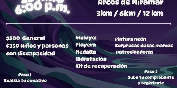 Cada paso cuenta cuando se corre por una buena causa. Te invitamos a sumarte a la Carrera Neón Teletón Manzanillo 2026.