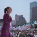 Indira Vizcaíno y más de 6 mil colimenses se reúnen y agradecen a la presidenta Claudia Sheinbaum su trabajo y resultados al pueblo