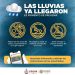 Durante esta temporada de lluvias, la prevención puede salvar vidas.