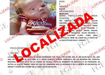 FGE. La Coordinación Estatal del Programa Alerta AMBER Colima, les informa la desactivación de la ficha de Alerta AMBER, de la menor RN MANZANO RODRÍGUEZ agradeciendo su colaboración.