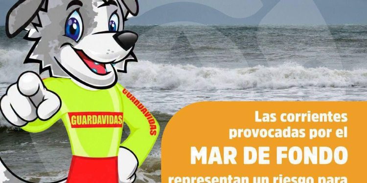 El mar de fondo sigue en nuestras costas, y puede generar oleaje elevado y corrientes de arrastre que ponen en riesgo tu integridad.