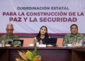 De la reunión de la Mesa de Coordinación Estatal para la Construcción de Paz y Seguridad, la gobernadora de Colima, Indira Vizcaíno Silva comparte lo siguiente: