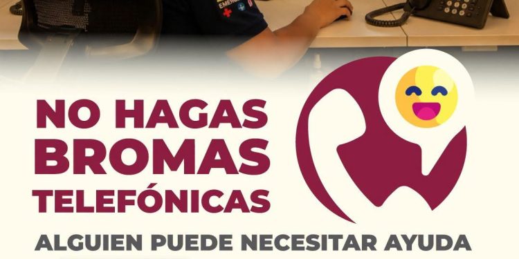 Las llamadas de broma al  9-1-1 ponen en riesgo la atención de quienes realmente enfrentan una emergencia, al ocupar líneas y recursos que podrían salvar vidas.