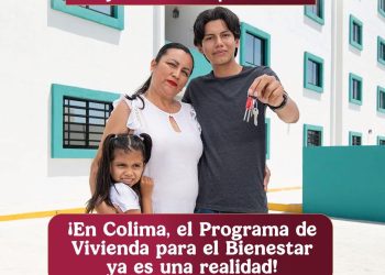Con el programa Vivienda para el Bienestar, más de 19 mil familias colimenses tendrán más cerca la oportunidad de contar con un patrimonio propio.