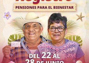 Ya está abierto el registro para las personas de 65 años y más, así como para las mujeres de 60 a 64 años que deseen incorporarse a los programas de bienestar.