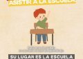 G.C  Cuando una niña o un niño trabaja, muchas veces también se aleja de la escuela, de sus sueños y de sus oportunidades.