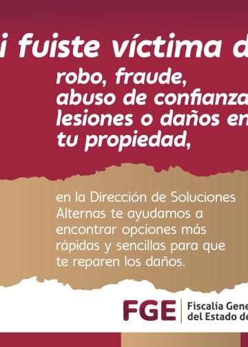 FGE ATRAVEZ DE REDES SOCIALES TE INFORME QUE SI FUISTE VICTIMA DE ROBO,FRAUDE ,ABUSO DE CONFIANZA EN TU PROPIEDAD .