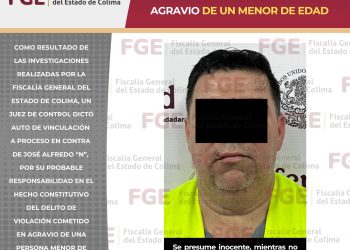 FGE.  Vinculan a proceso a imputado por delito sexual cometido en agravio de un menor de edad