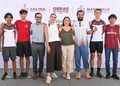 Rosi Bayardo e Indira Vizcaíno le cumplen a deportistas con la rehabilitación de la Unidad Deportiva 5 de Mayo