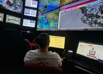 Volcán de Colima está en calma y estable, representa riesgo bajo: UEPC